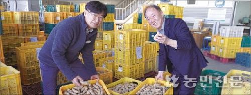 무주 ‘천마·사과’ 수매 팔걷어