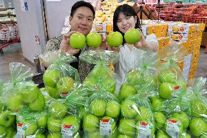 “여름의 왕 ‘썸머킹’ 사과 맛보세요”